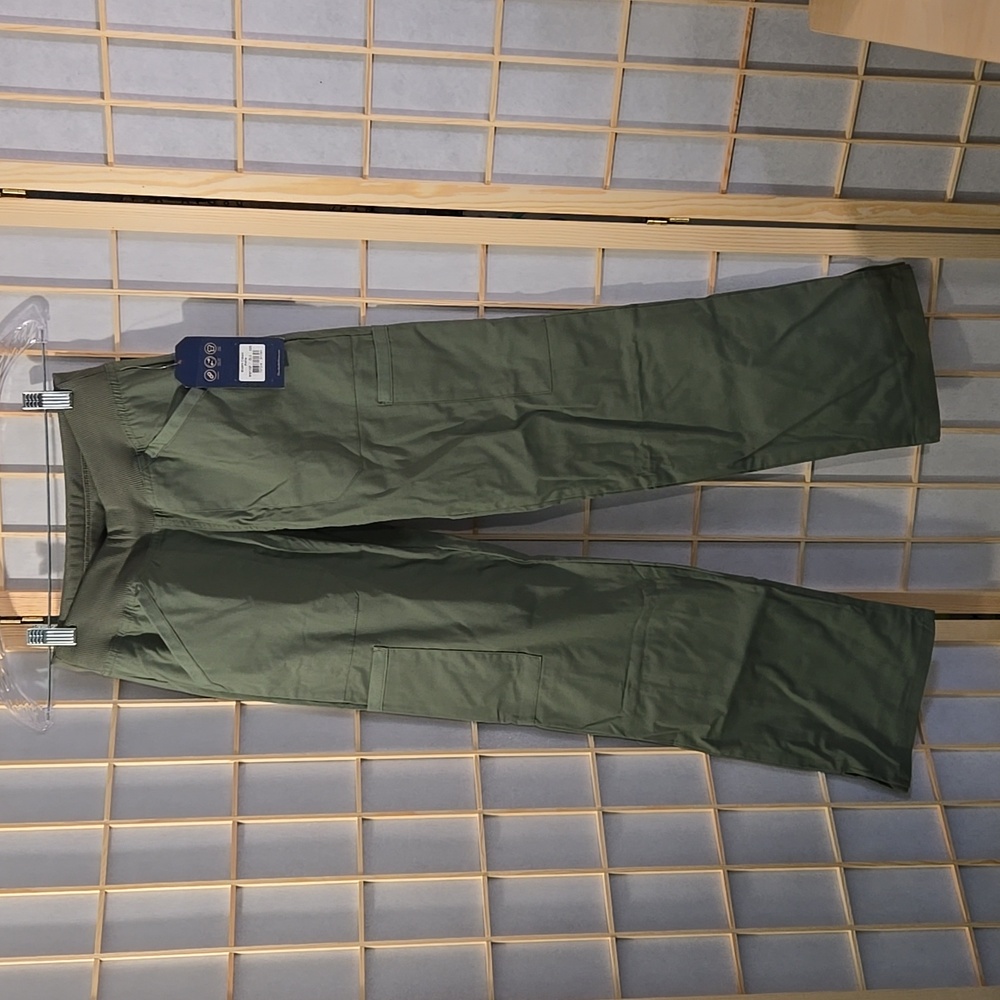 Cherokee scrub pant workwear professionals mid rise straight leg pull-on